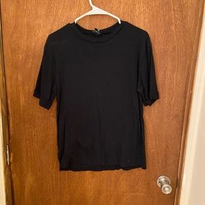 Plain black shirt